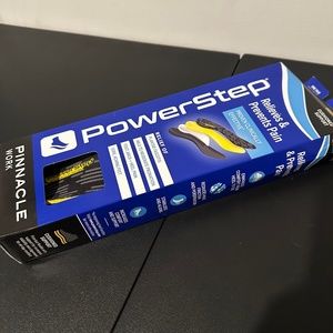 PowerStep Pinnacle Work:  M 9 - 9.5 | W 11 - 11.5